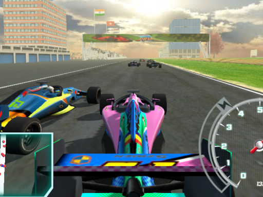 Grand Prix Racer Game