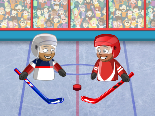 Puppet Hockey Game Image Puppet Hockey Game