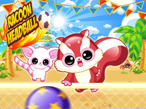 Racoon Headball Game Image Racoon Headball Game