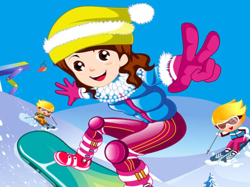 Snowboarder Girl Game Image Snowboarder Girl Game