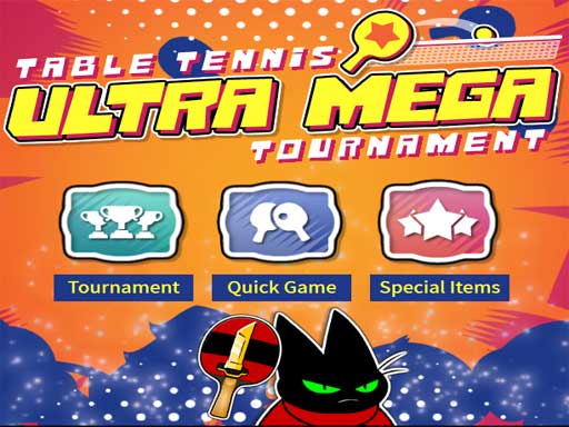 Table Tennis Ultra Mega Tournament Game Image Table Tennis Ultra Mega Tournament Game