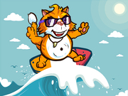 Surfer Cat Game Online